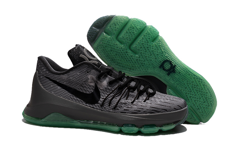 Nike KD 8 Grey Jade BasketbalL Shoes - Click Image to Close